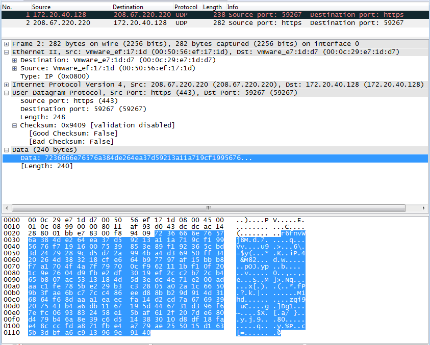 DNSCrypt Antwort im Detail