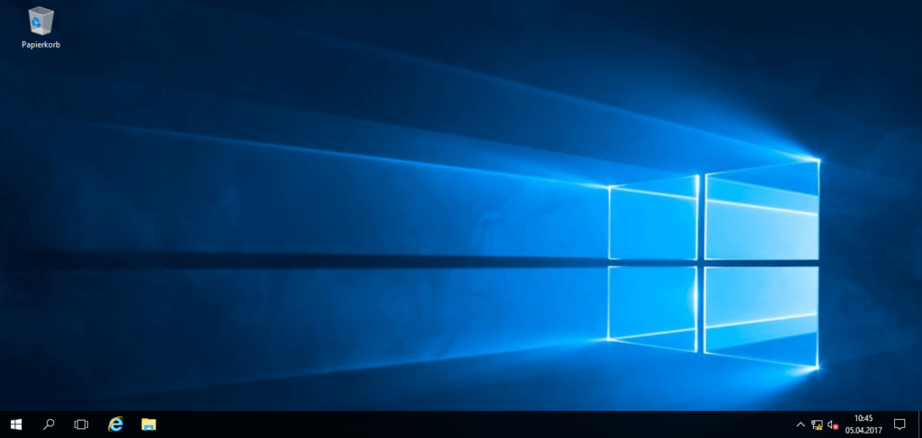 Microsoft Windows Server 2016 - Neue Installation